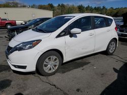 Salvage cars for sale from Copart Exeter, RI: 2017 Nissan Versa Note S