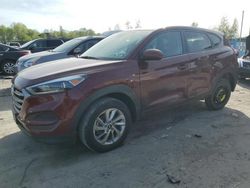 Salvage cars for sale at Duryea, PA auction: 2018 Hyundai Tucson SE