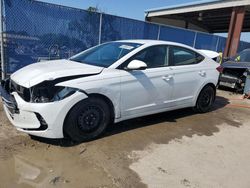 Salvage cars for sale from Copart Riverview, FL: 2018 Hyundai Elantra SE