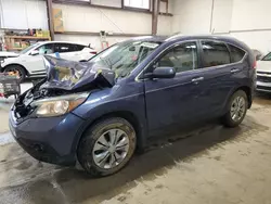 Salvage cars for sale at Nisku, AB auction: 2014 Honda CR-V Touring