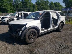 Salvage cars for sale from Copart Finksburg, MD: 2021 Ford Explorer Police Interceptor