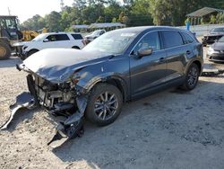 Salvage cars for sale from Copart Savannah, GA: 2021 Mazda CX-9 Touring