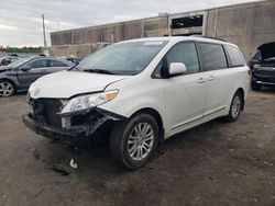Vehiculos salvage en venta de Copart Fredericksburg, VA: 2017 Toyota Sienna XLE