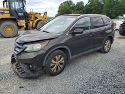 Salvage cars for sale at Concord, NC auction: 2013 Honda CR-V EXL
