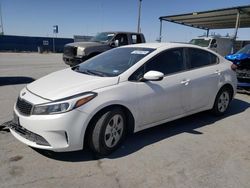 Salvage cars for sale from Copart Anthony, TX: 2017 KIA Forte LX