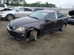 Salvage cars for sale at Spartanburg, SC auction: 2009 Lexus IS 250