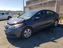 Salvage cars for sale at Fredericksburg, VA auction: 2016 KIA Forte LX