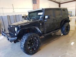 Jeep Wrangler Unlimited Sport salvage cars for sale: 2016 Jeep Wrangler Unlimited Sport