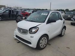 Smart salvage cars for sale: 2016 Smart Fortwo