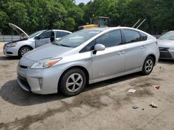 Salvage cars for sale from Copart Austell, GA: 2014 Toyota Prius