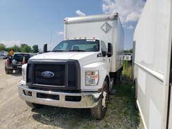 Salvage trucks for sale at Cicero, IN auction: 2018 Ford F650 Super Duty