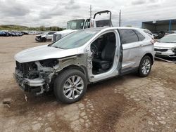 Salvage cars for sale at Colorado Springs, CO auction: 2019 Ford Edge Titanium