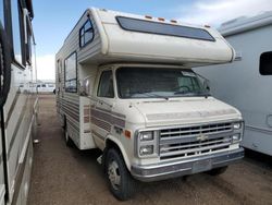 Salvage trucks for sale at Brighton, CO auction: 1986 Chevrolet G30