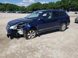 Salvage cars for sale at North Billerica, MA auction: 2010 Subaru Outback 3.6R Limited