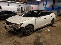 Salvage cars for sale at Dyer, IN auction: 2017 Nissan Maxima 3.5S