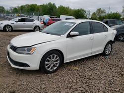 Salvage cars for sale at Chalfont, PA auction: 2012 Volkswagen Jetta SE