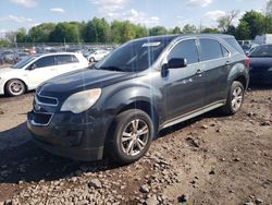 Salvage cars for sale at Chalfont, PA auction: 2013 Chevrolet Equinox LS