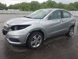 Salvage cars for sale at Assonet, MA auction: 2019 Honda HR-V LX