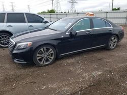 Salvage cars for sale from Copart Elgin, IL: 2015 Mercedes-Benz S 550 4matic