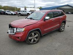 Salvage cars for sale at East Granby, CT auction: 2011 Jeep Grand Cherokee Limited