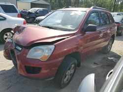 Salvage cars for sale from Copart Seaford, DE: 2009 KIA Sportage LX