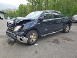 Salvage cars for sale at East Granby, CT auction: 2010 Toyota Tundra Crewmax SR5