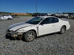 Chevrolet salvage cars for sale: 2005 Chevrolet Monte Carlo LS