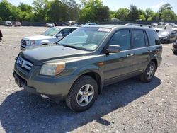 Honda Pilot EX salvage cars for sale: 2006 Honda Pilot EX