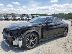 Salvage cars for sale at Ellenwood, GA auction: 2017 Infiniti Q60 Base