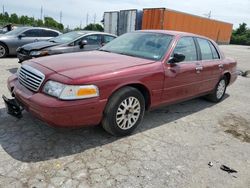 Salvage cars for sale at Bridgeton, MO auction: 2003 Ford Crown Victoria LX