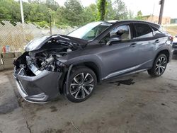 Salvage cars for sale at Gaston, SC auction: 2022 Lexus RX 350