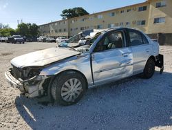 Honda Civic dx Vehiculos salvage en venta: 2002 Honda Civic DX