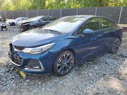 Salvage cars for sale at Waldorf, MD auction: 2019 Chevrolet Cruze Premier