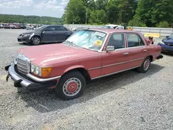 Salvage cars for sale from Copart Concord, NC: 1976 Mercedes-Benz 450 SEL