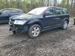 Salvage cars for sale at Bowmanville, ON auction: 2017 Dodge Journey SE