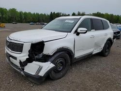 Salvage cars for sale from Copart Bowmanville, ON: 2020 KIA Telluride SX