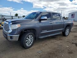 Salvage cars for sale at Nampa, ID auction: 2017 Toyota Tundra Crewmax Limited