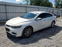 Vehiculos salvage en venta de Copart Gastonia, NC: 2017 Chevrolet Malibu LT