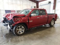 Salvage trucks for sale at Avon, MN auction: 2014 Dodge 1500 Laramie