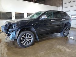 Salvage cars for sale at Blaine, MN auction: 2018 Jeep Grand Cherokee Overland