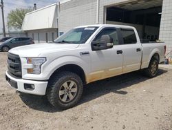 Salvage cars for sale from Copart Blaine, MN: 2015 Ford F150 Supercrew