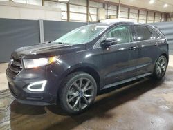 Salvage cars for sale at Columbia Station, OH auction: 2016 Ford Edge Sport