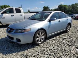 Salvage cars for sale at Mebane, NC auction: 2005 Acura TSX