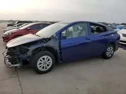 Salvage cars for sale from Copart Grand Prairie, TX: 2017 Toyota Prius