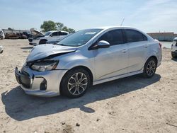Salvage cars for sale from Copart Haslet, TX: 2017 Chevrolet Sonic LT