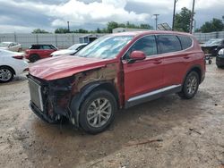 Salvage cars for sale at Oklahoma City, OK auction: 2020 Hyundai Santa FE SEL