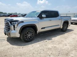 Salvage cars for sale at Houston, TX auction: 2023 Toyota Tundra Crewmax Platinum