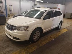 Salvage cars for sale from Copart Wheeling, IL: 2016 Dodge Journey SE