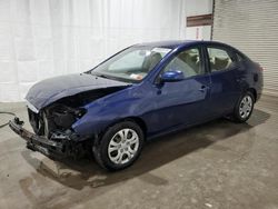 Salvage cars for sale at Leroy, NY auction: 2010 Hyundai Elantra Blue