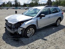 Salvage cars for sale at Graham, WA auction: 2018 Subaru Outback 2.5I